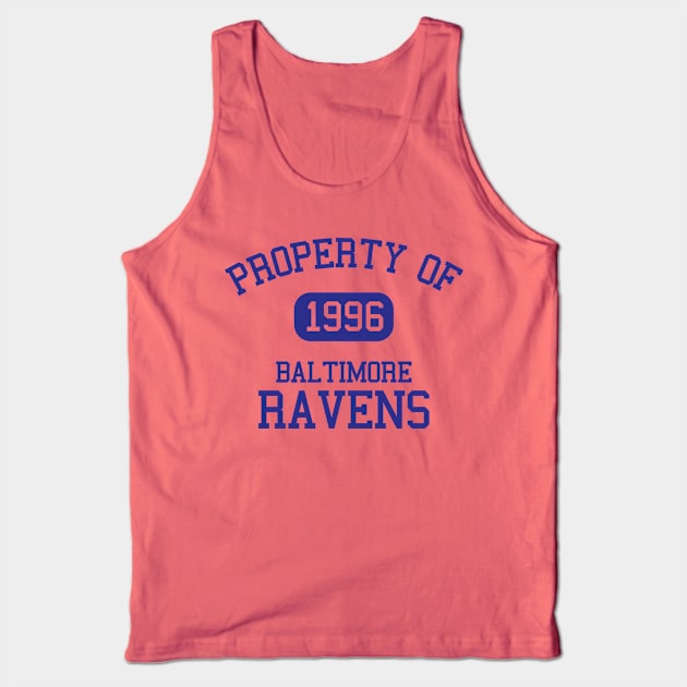 Property of Baltimore Ravens Tank Top by Funnyteesforme